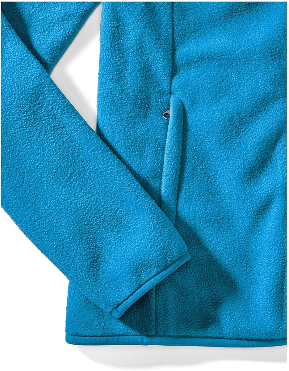 Classic Fit Long - Sleeve Full - Zip Fleece Jacket - Deb Shops