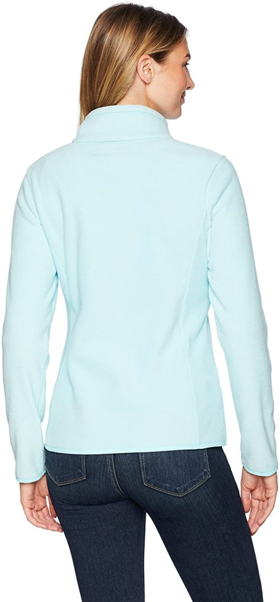 Classic Fit Long - Sleeve Full - Zip Fleece Jacket - Deb Shops