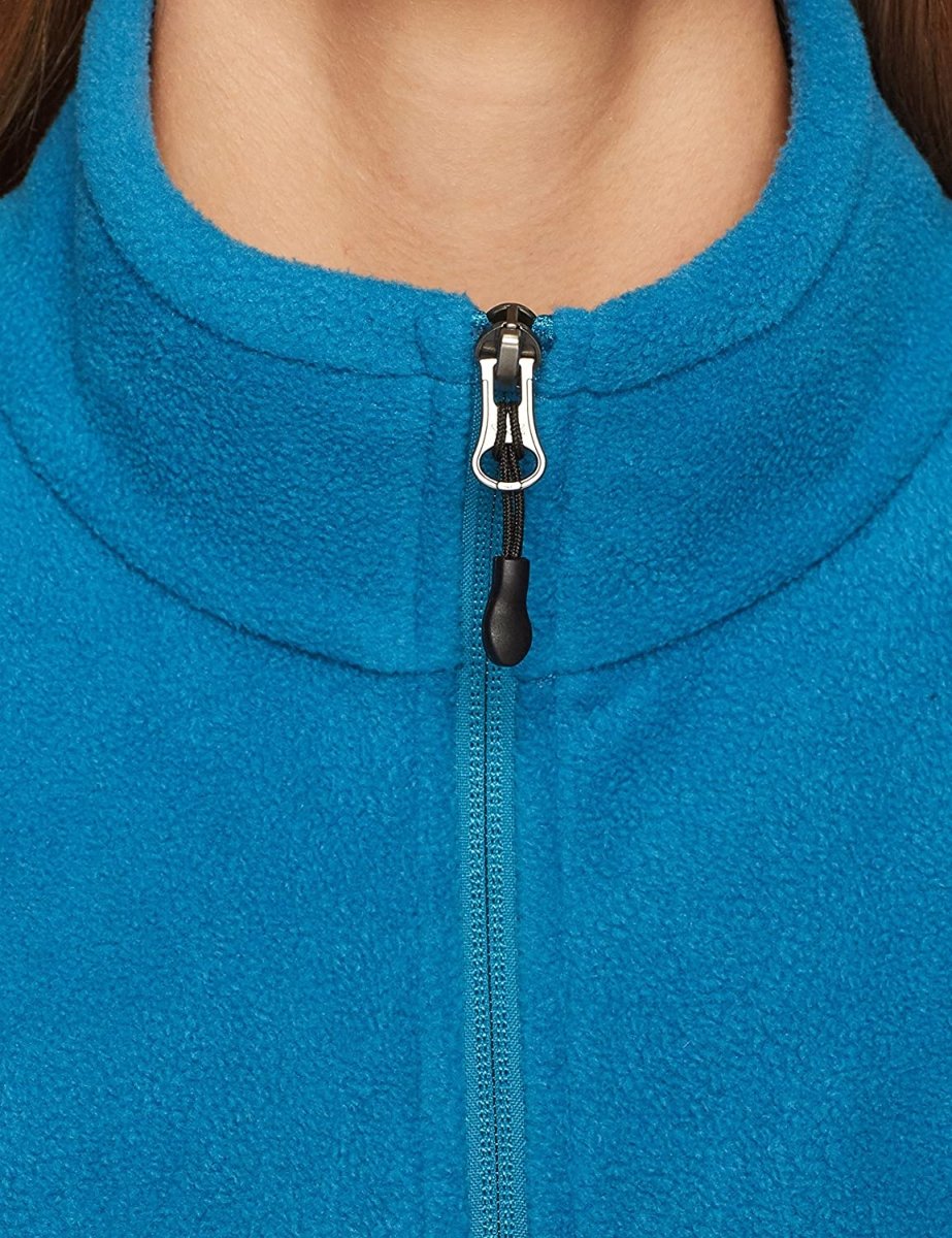 Classic Fit Long - Sleeve Full - Zip Fleece Jacket - Deb Shops