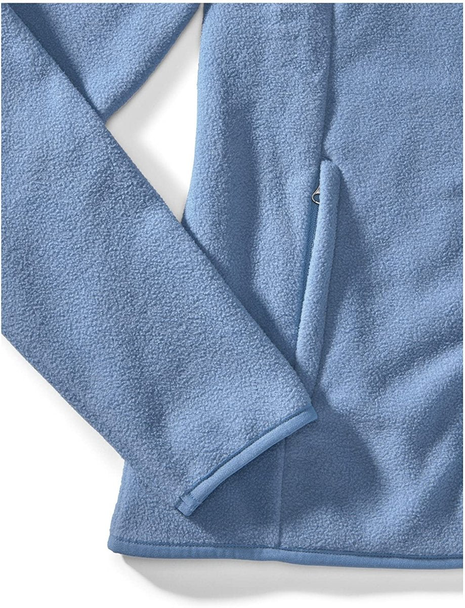 Classic Fit Long - Sleeve Full - Zip Fleece Jacket - Deb Shops
