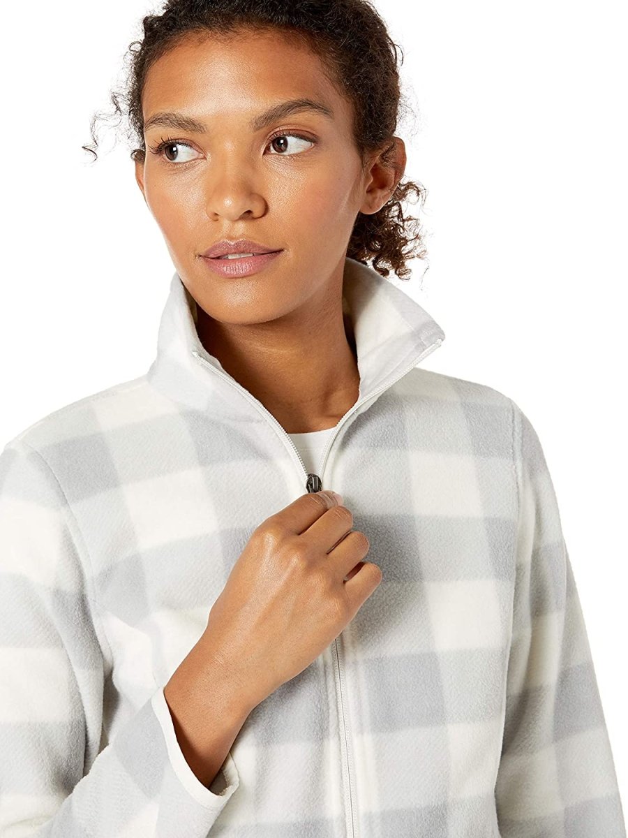 Classic Fit Long - Sleeve Full - Zip Fleece Jacket - Deb Shops
