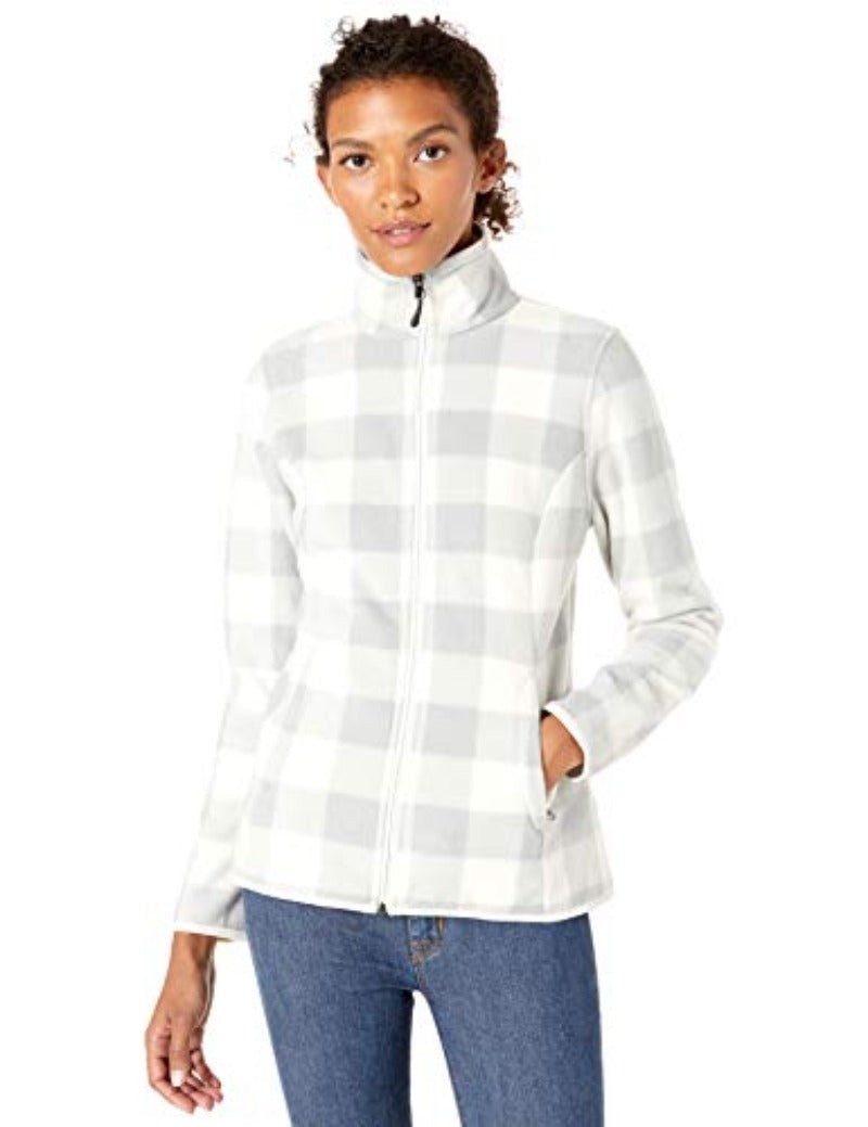 Classic Fit Long - Sleeve Full - Zip Fleece Jacket - Deb Shops