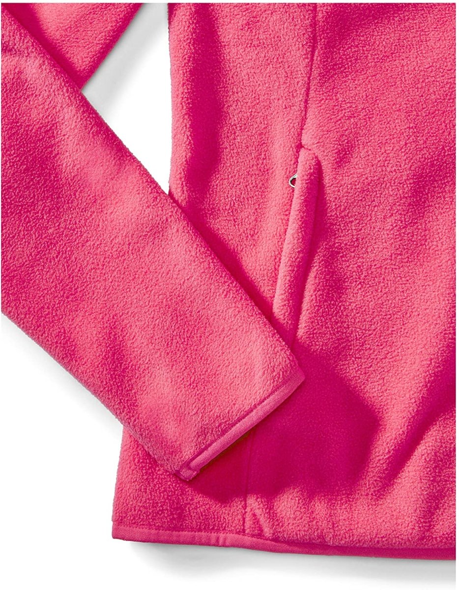 Classic Fit Long - Sleeve Full - Zip Fleece Jacket - Deb Shops