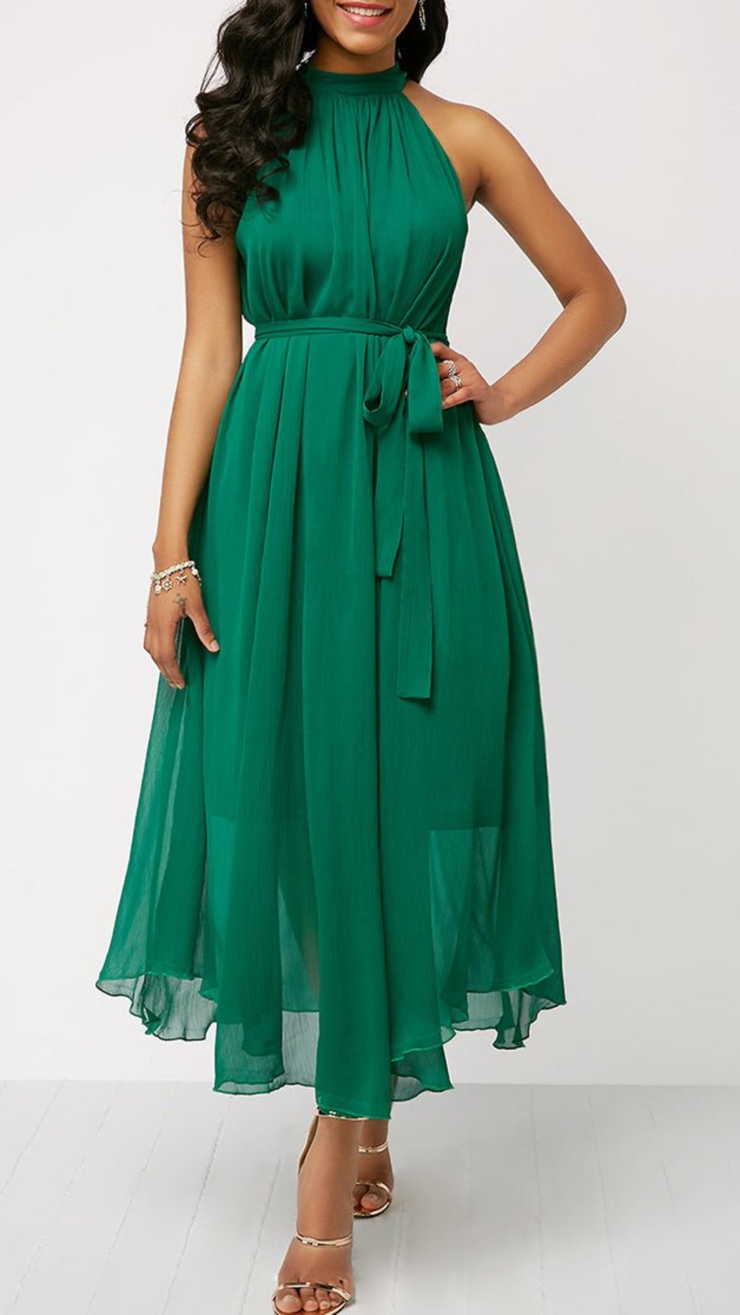Neck Strapless Chiffon Pleated Loose Off Shoulder Midi Dress Deb Shops Neck Strapless Chiffon Pleated Loose Off Shoulder Midi Dress Deb Shops