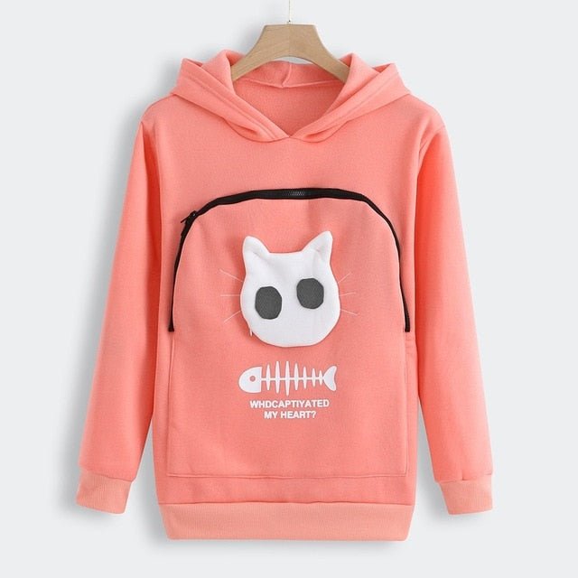 Hoodie Cuddle Pouch Sweatshirt Pocket Pullover - Deb Shops