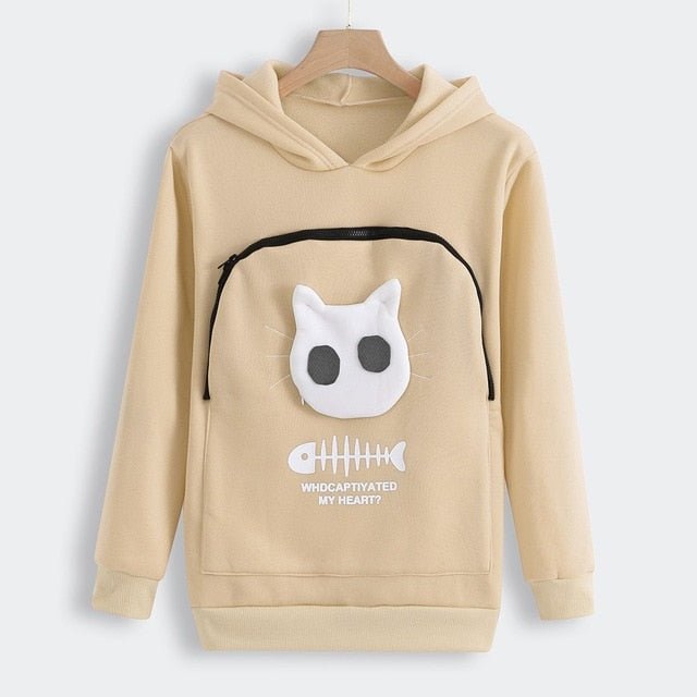 Hoodie Cuddle Pouch Sweatshirt Pocket Pullover - Deb Shops