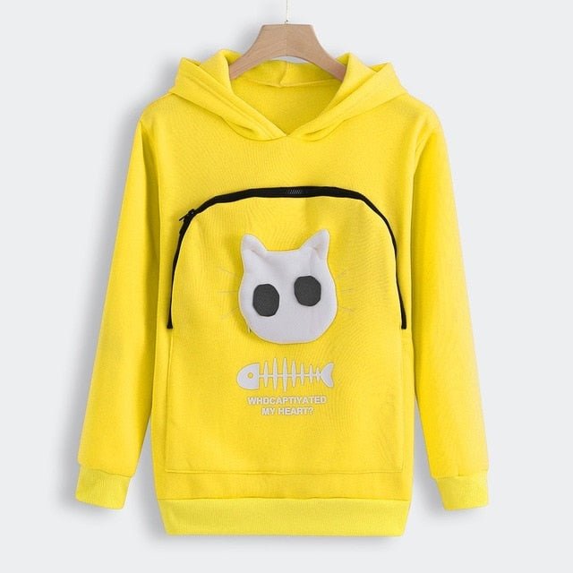 Hoodie Cuddle Pouch Sweatshirt Pocket Pullover - Deb Shops