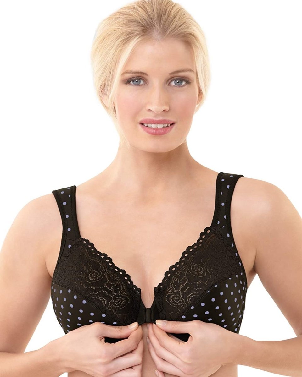 Plus Size Full Figure Wonder - wire Front Close Bra - Deb Shops