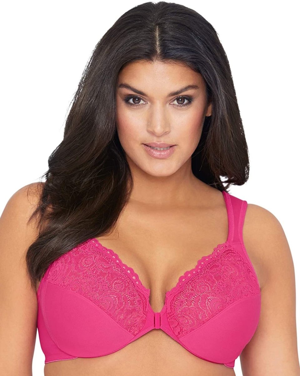 Plus Size Full Figure Wonder - wire Front Close Bra - Deb Shops