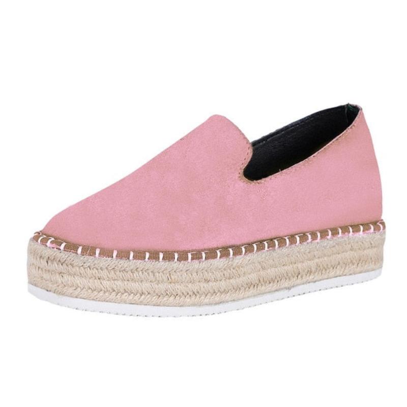 Comfort Slip-On Design Suede Loafers - Deb Shops