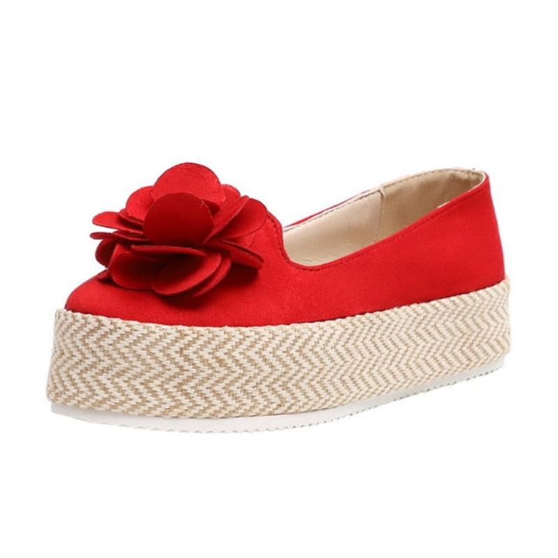Comfort Slip-On Design Suede Loafers - Deb Shops