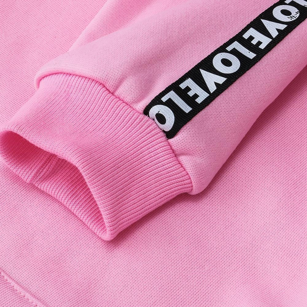 Sweatshirt Long Sleeve Hoodie - Deb Shops