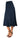 Women's Elegant Ankle Length Ruffle Hem Elastic Waist Midi Skirt - Debshops