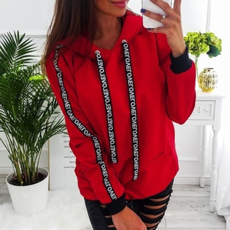 Sweatshirt Long Sleeve Hoodies - Debshops
